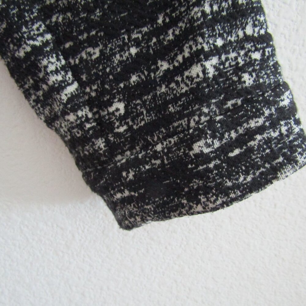 Banana Republic Women's Sweater Large Heather Black Classic Casual Preppy - Picture 6 of 12